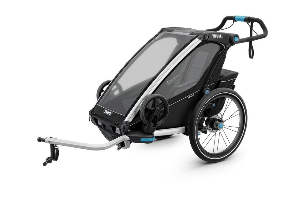 Das Bild zeigt einen Thule Chariot Sport Anhänger