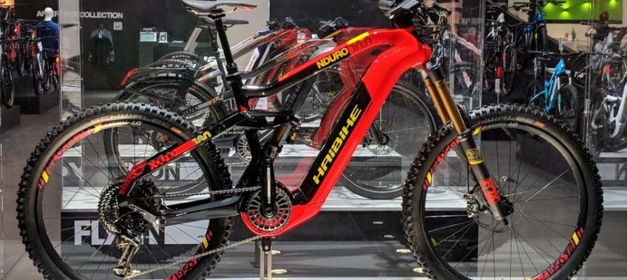 Haibike Flyon 2019 E-Mountainbike in Ausstellungsraum