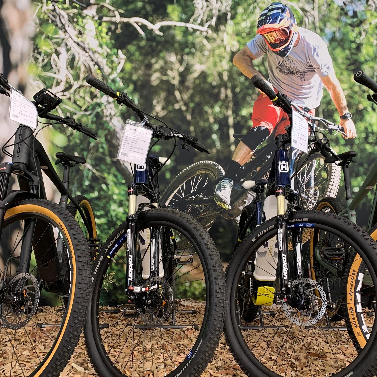 Die e-motion e-Bike Welt in Erding hat sich vergrößert und zeigt jetzt e-Bikes auf über 600 m².