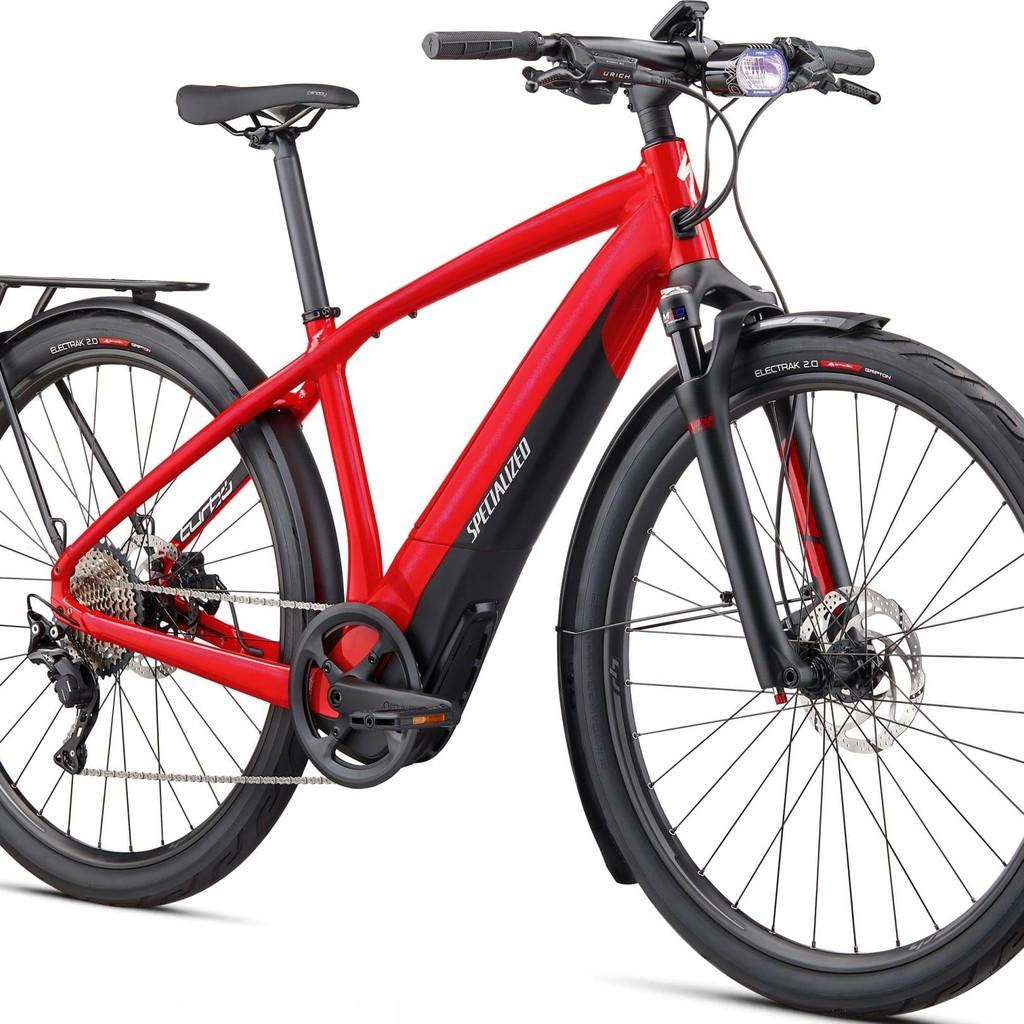 Specialized Turbo Vado 6.0 E-Bike in Rot, Seitenansicht