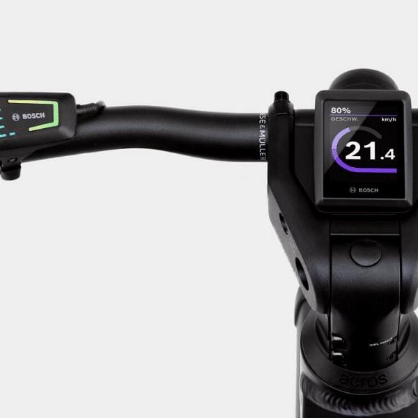 E-Bike Lenker mit Bosch Display und Bedienelementen