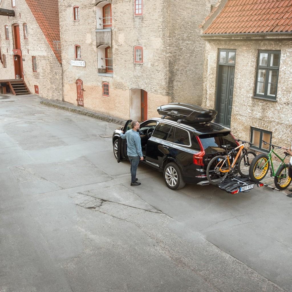 Entdecken Sie den Thule EasyFold XT Fahrradträger. Perfekt für den Transport von Fahrrädern mit Ihrem Fahrzeug. Ide