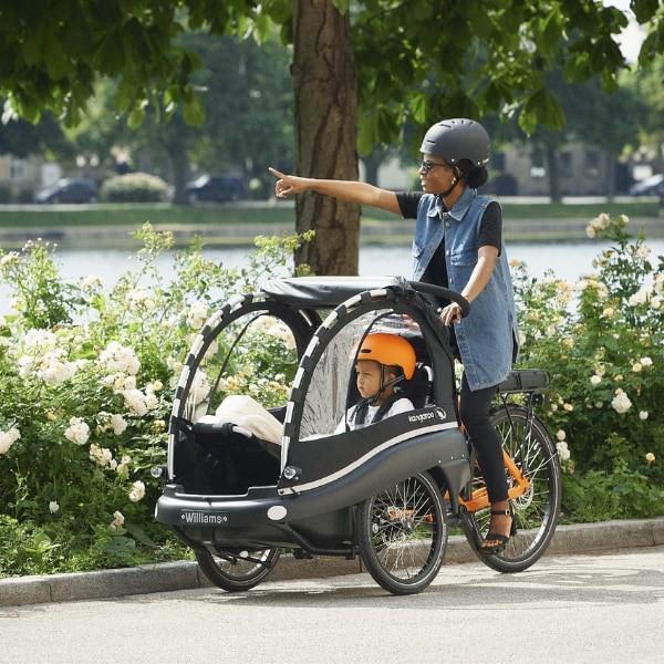 Entdecken Sie das Winther Lasten e-Bike – perfekt für den sicheren und stilvollen Transport von Kindern. Ideal für