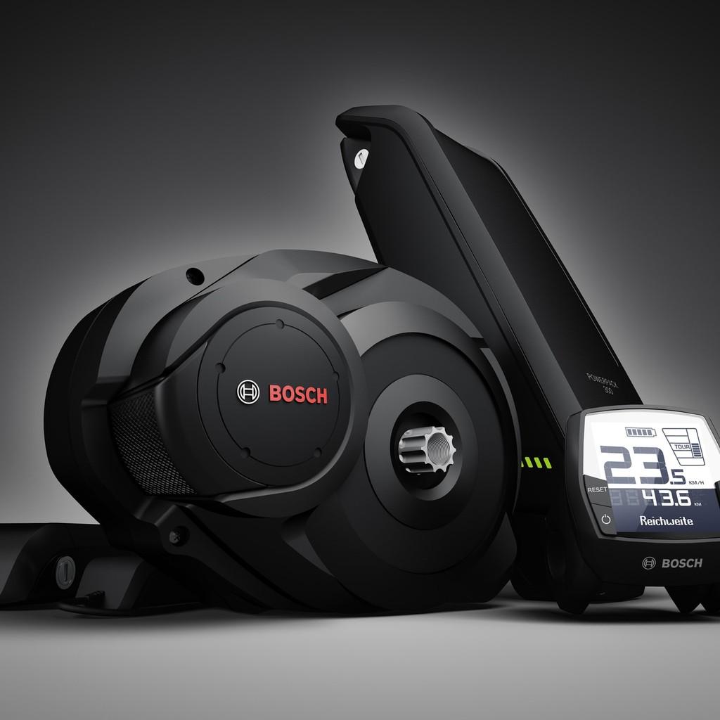 Detailbild Bosch e-Bike Motor mit Display