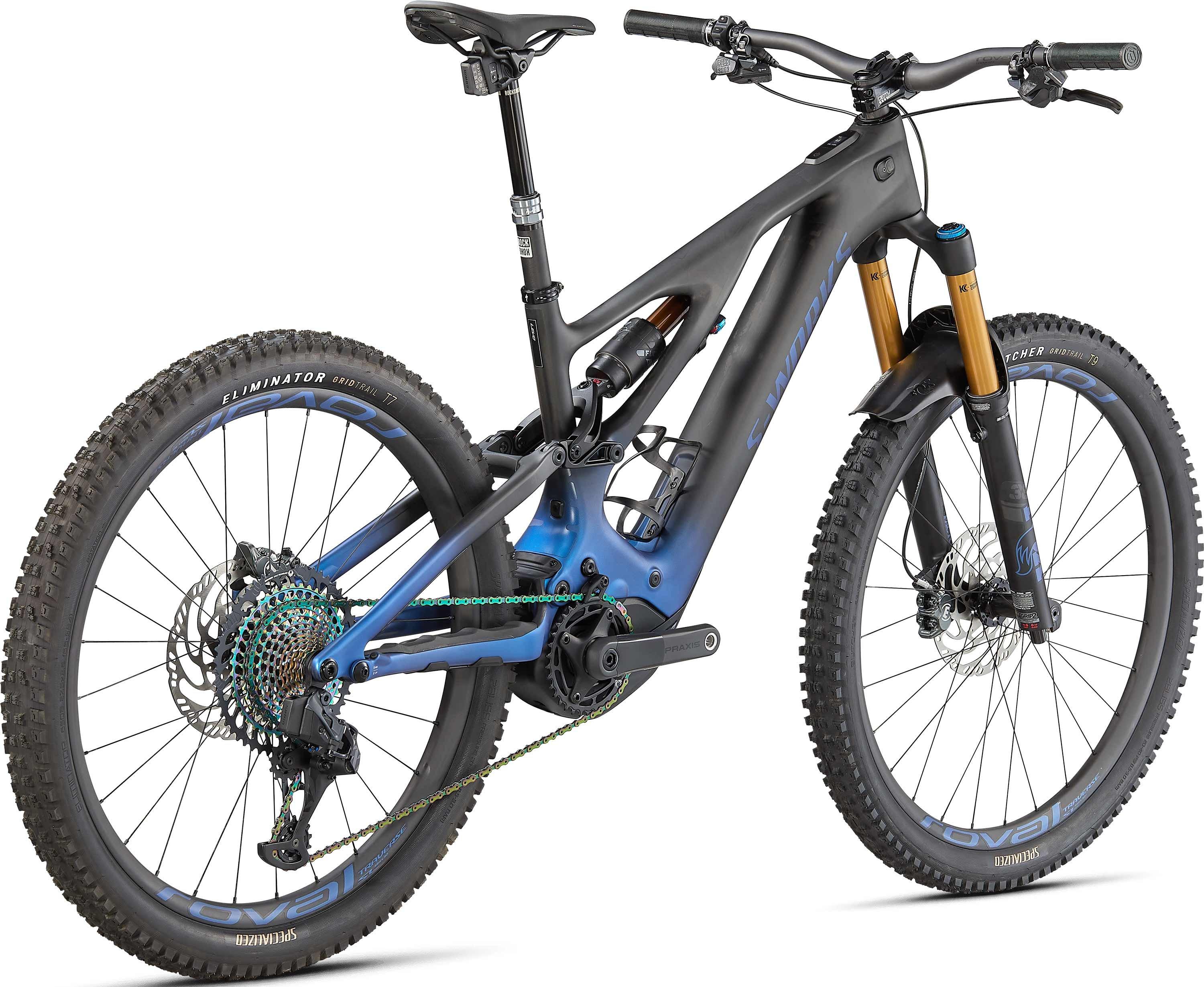 Specialized S-Works Turbo Levo Gen3 Schwarz/Blau/Gold – Image 3