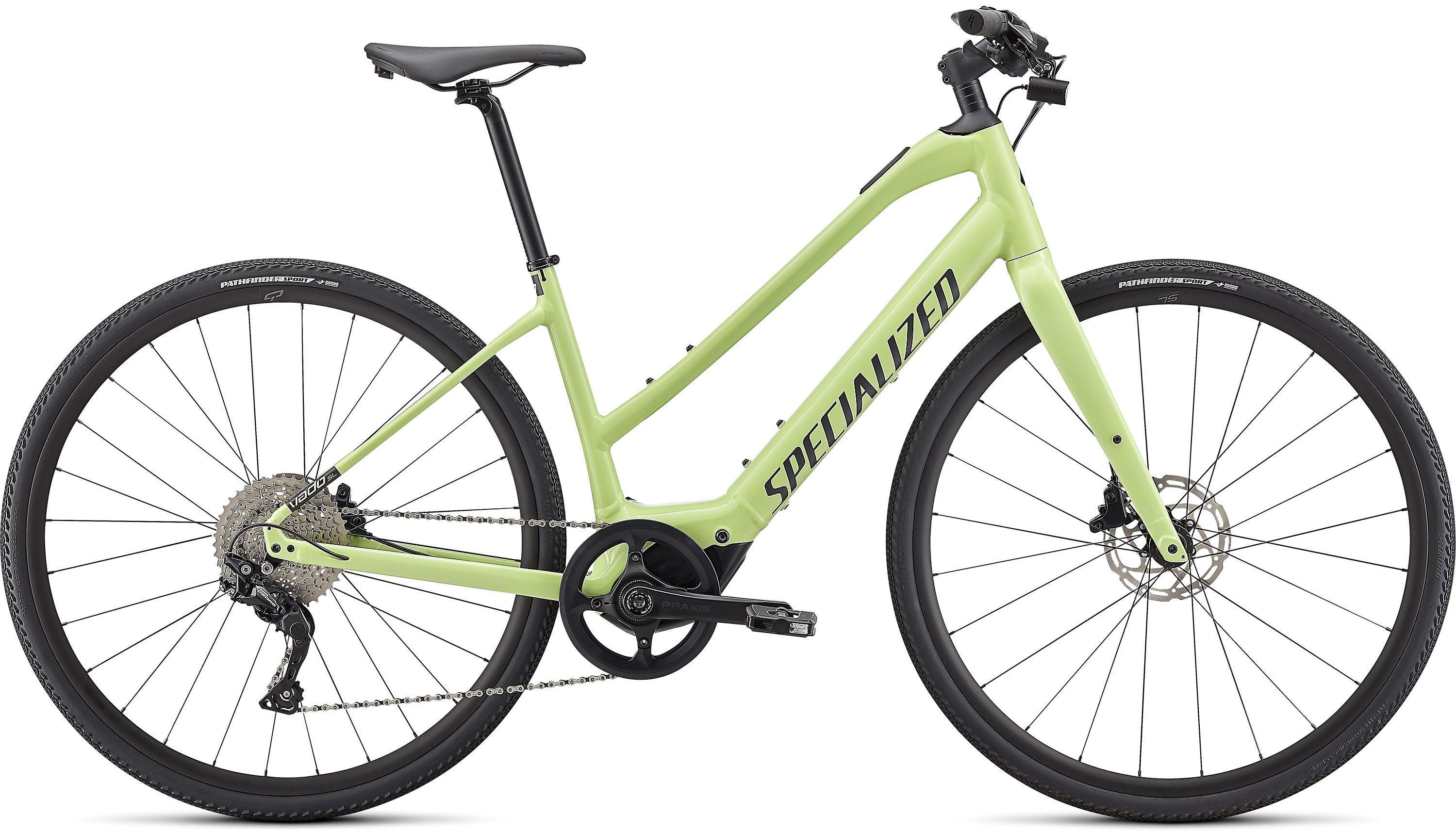 Specialized Turbo Vado SL 4.0 Step-Through Grün/Gelb – Image 1