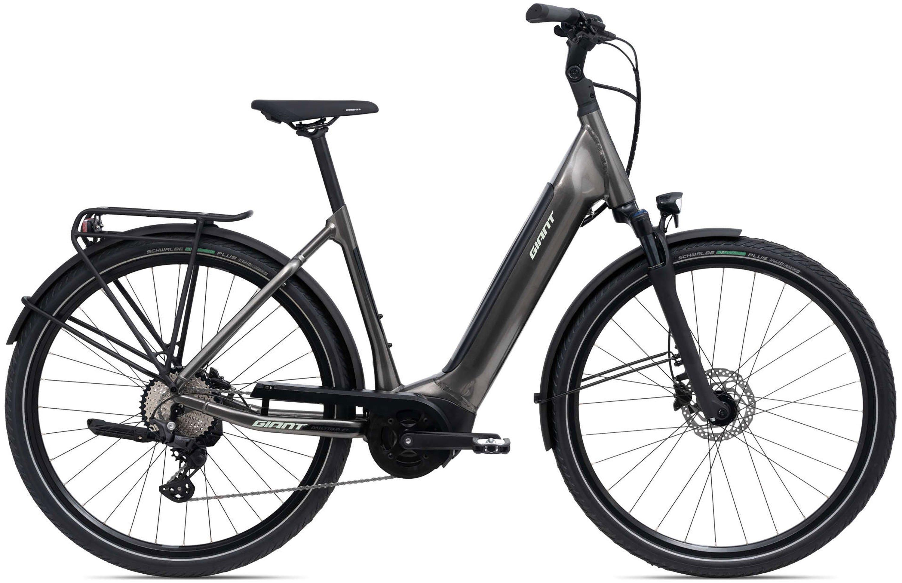 Giant DailyTour E+ 2 D LDS Schwarz/Grau
