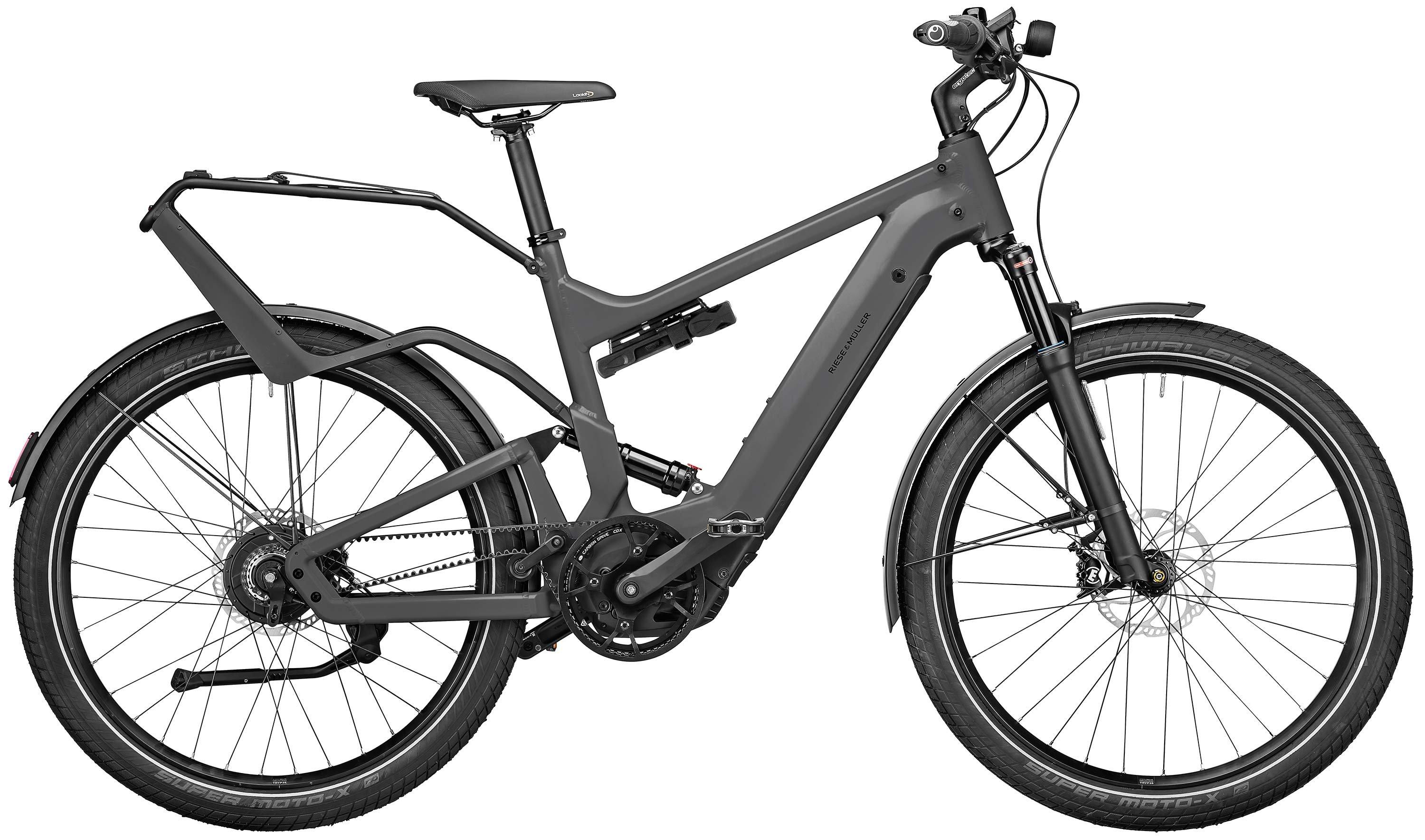 Riese & Müller Delite GT vario Schwarz/Anthrazit/Grau