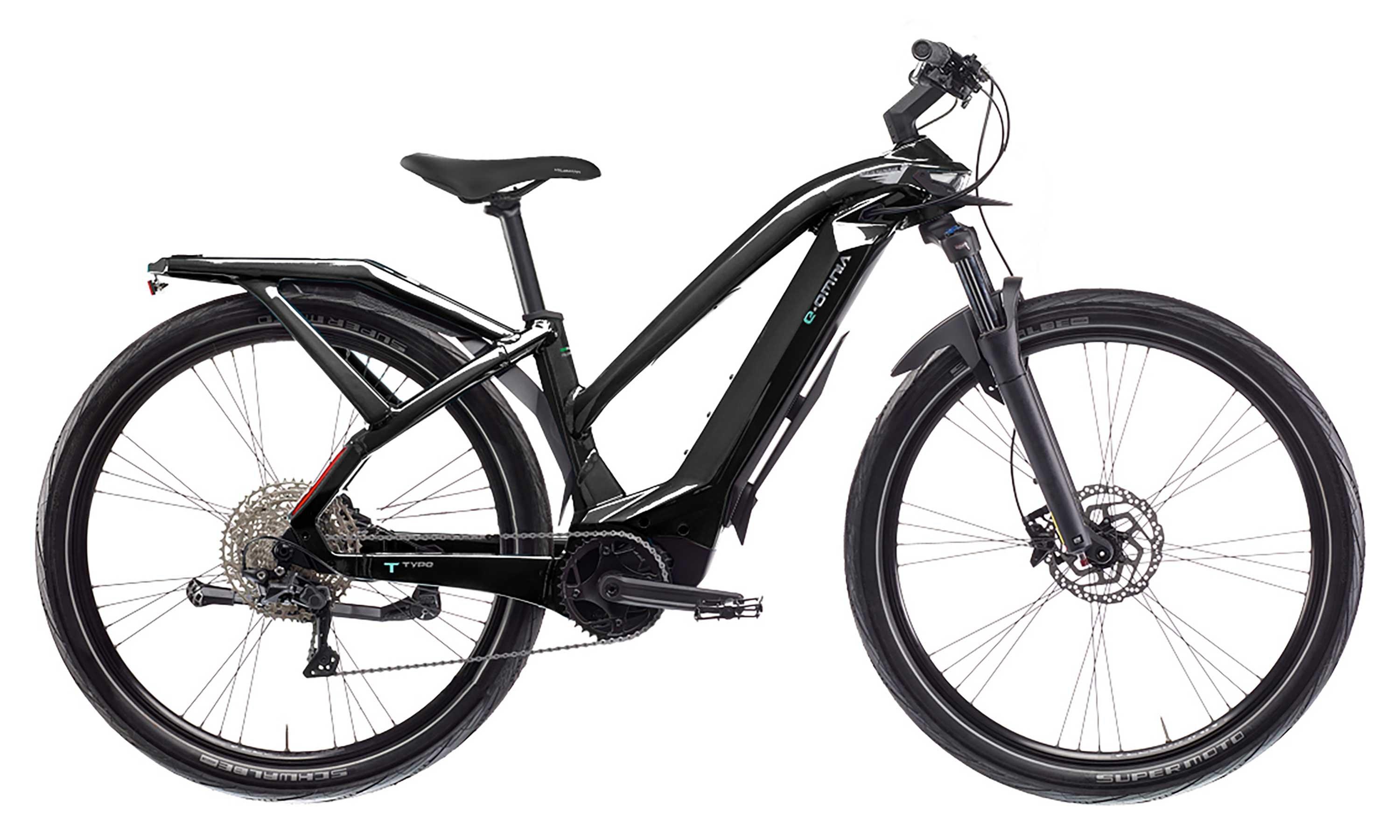 Bianchi E-Omnia T-Type Step-Through Nexus 5 Schwarz/Anthrazit