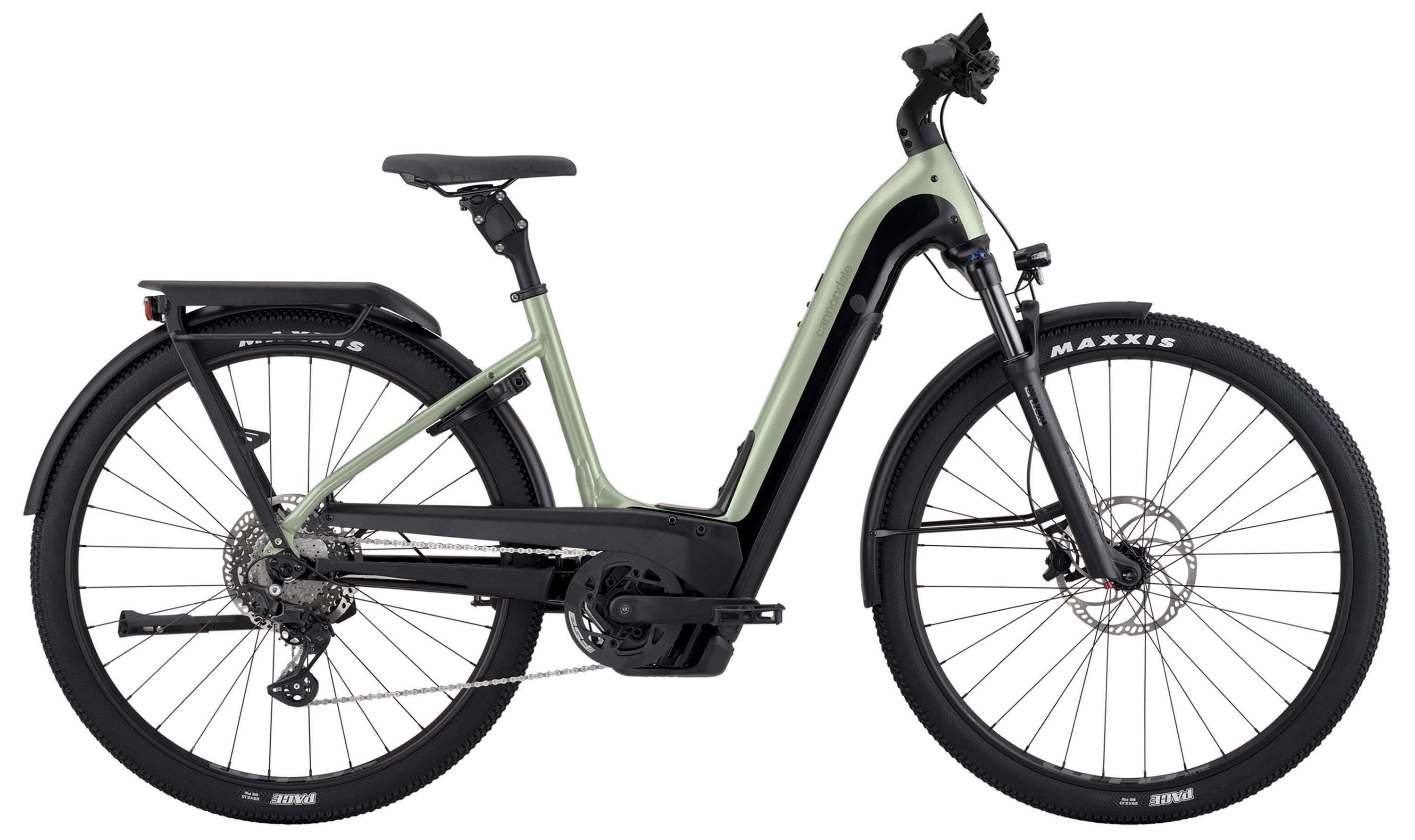 Cannondale Tesoro Neo X 1 Low Step-Thru Schwarz/Grün – Image 2