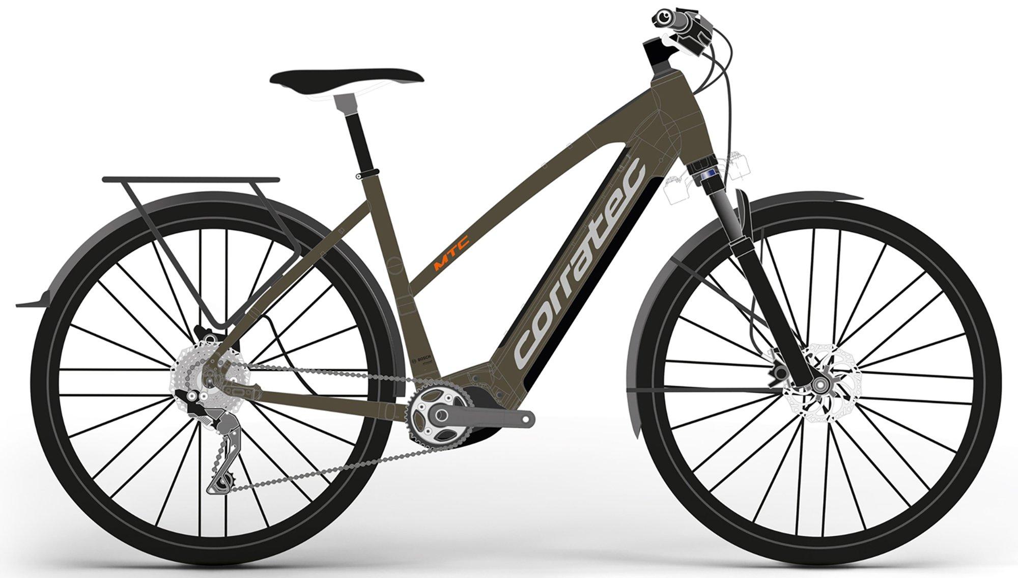Corratec E-Power MTC Elite 12S SE 3.0 Sport Braun