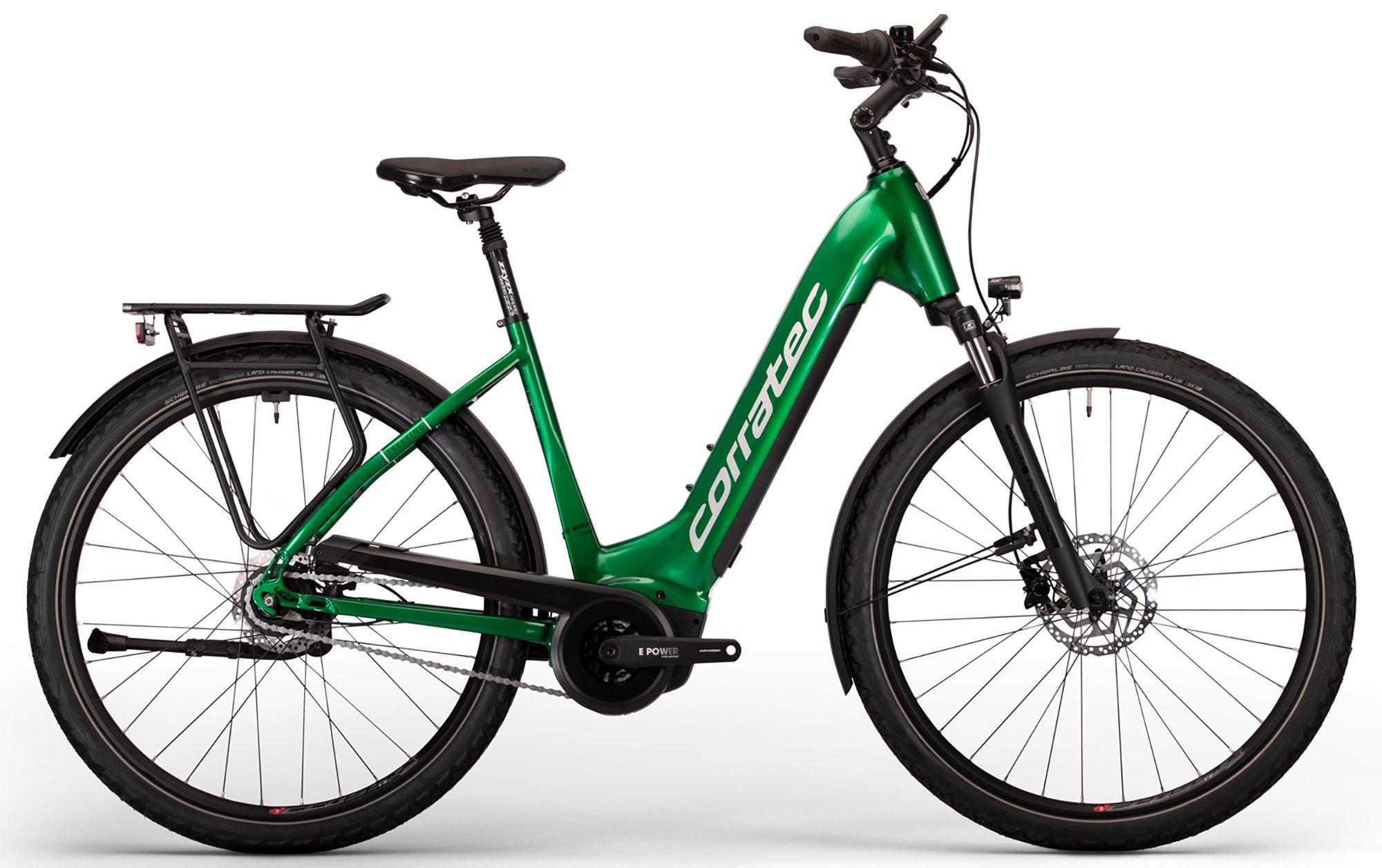 Corratec E-Power Trekking 28 P6 8S Wave Grün