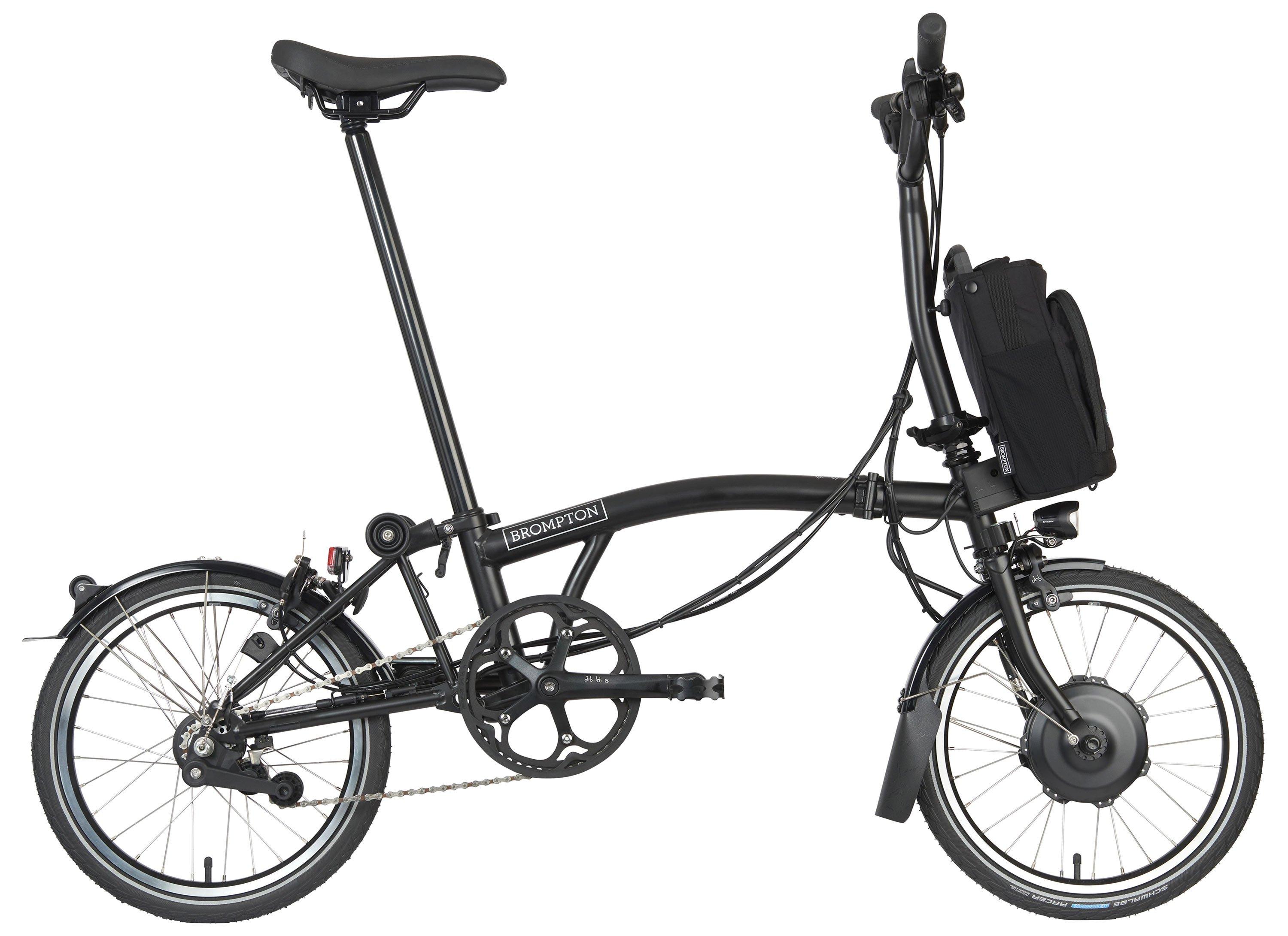 Brompton Electric C Line Explore Mid Schwarz/Anthrazit