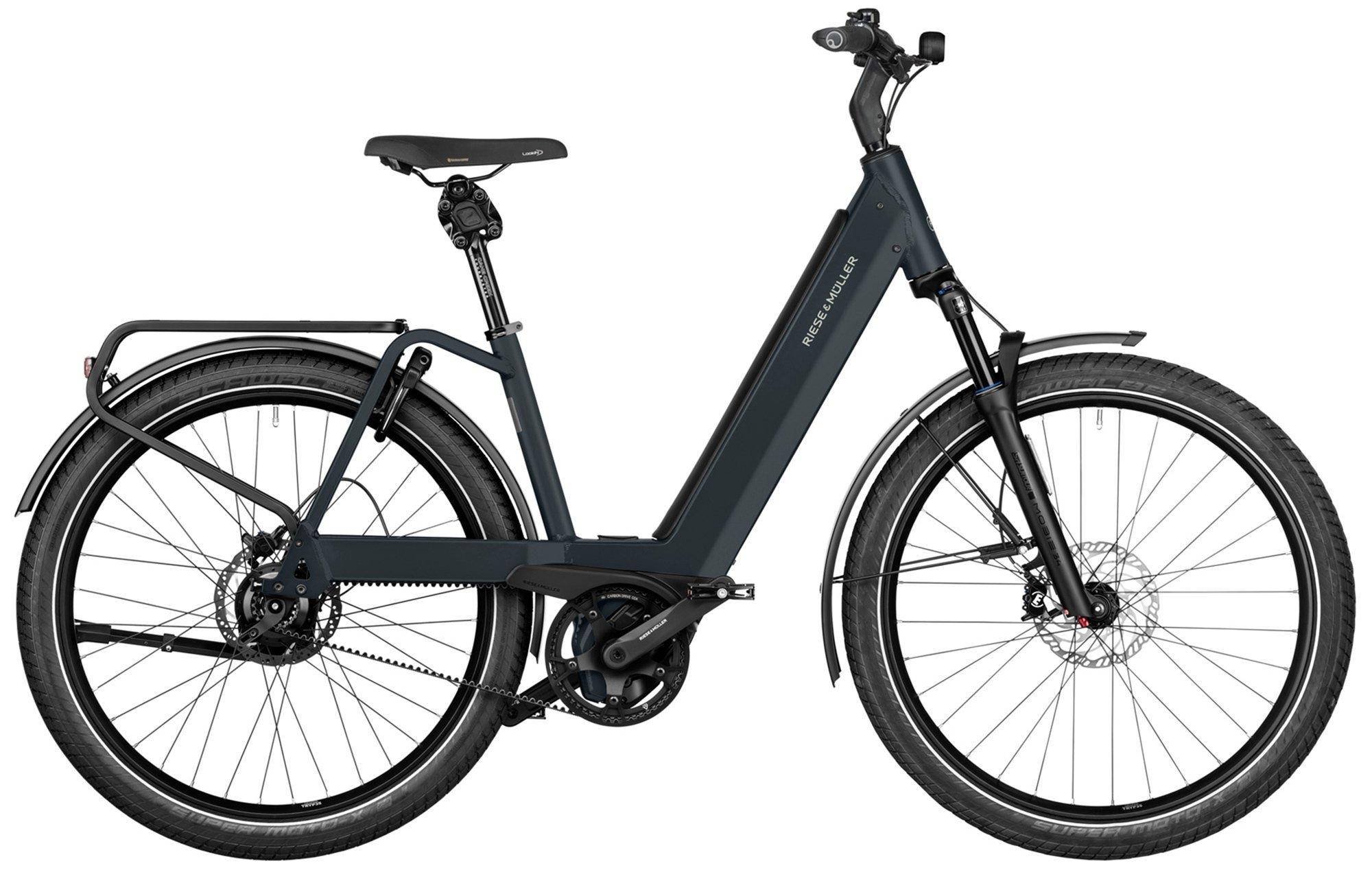Riese & Müller Nevo4 GT rohloff Schwarz/Grau