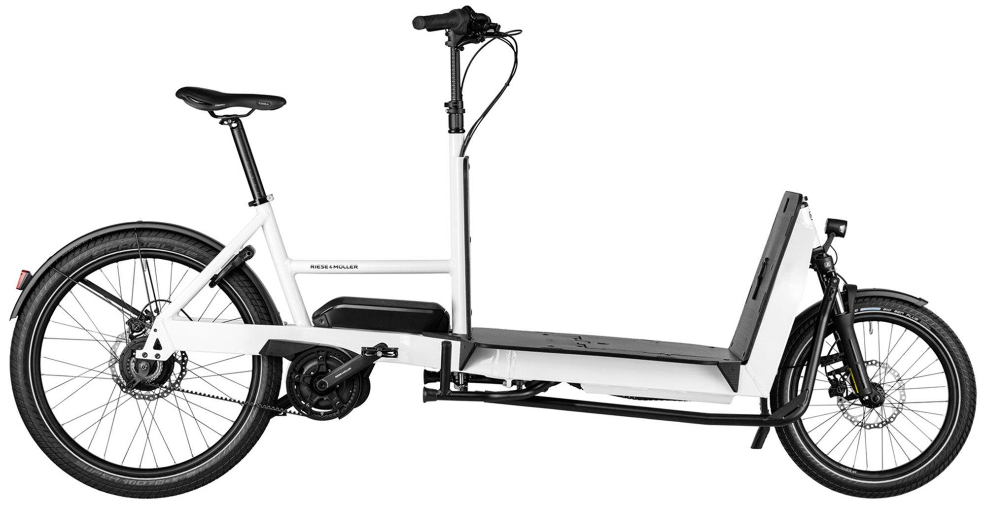 Riese & Müller Transporter2 65 vario Testbike Weiß