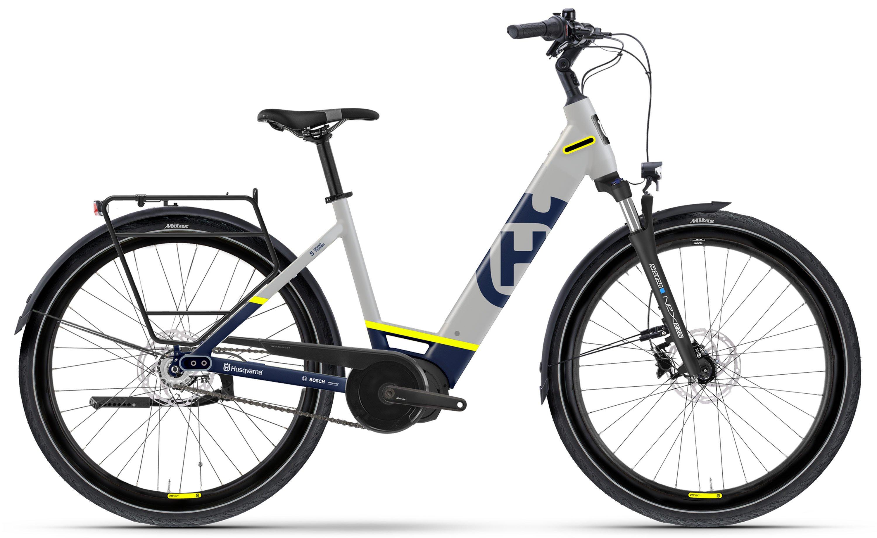 Husqvarna Grand Towner 5 RT Weiß/Blau