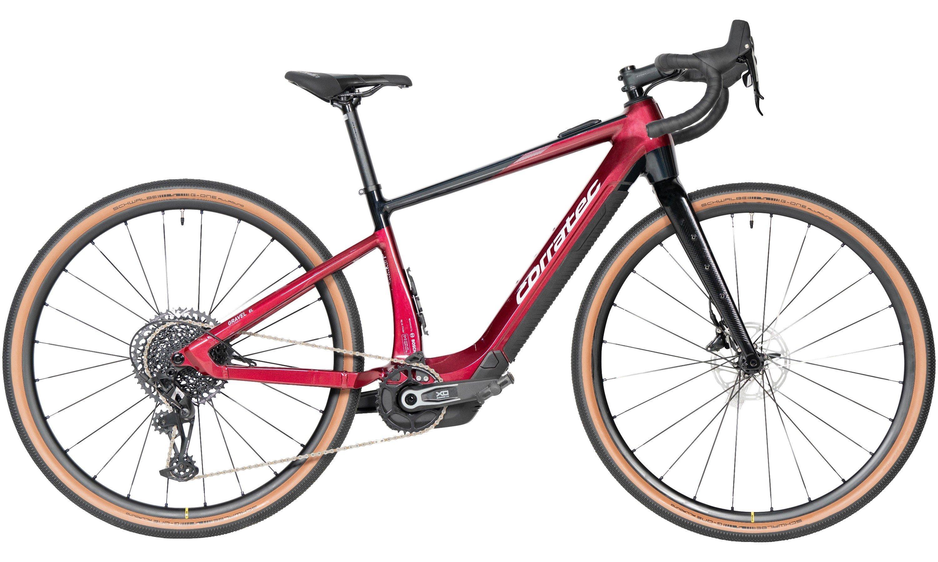 Corratec E-Gravel EL Schwarz/Rot