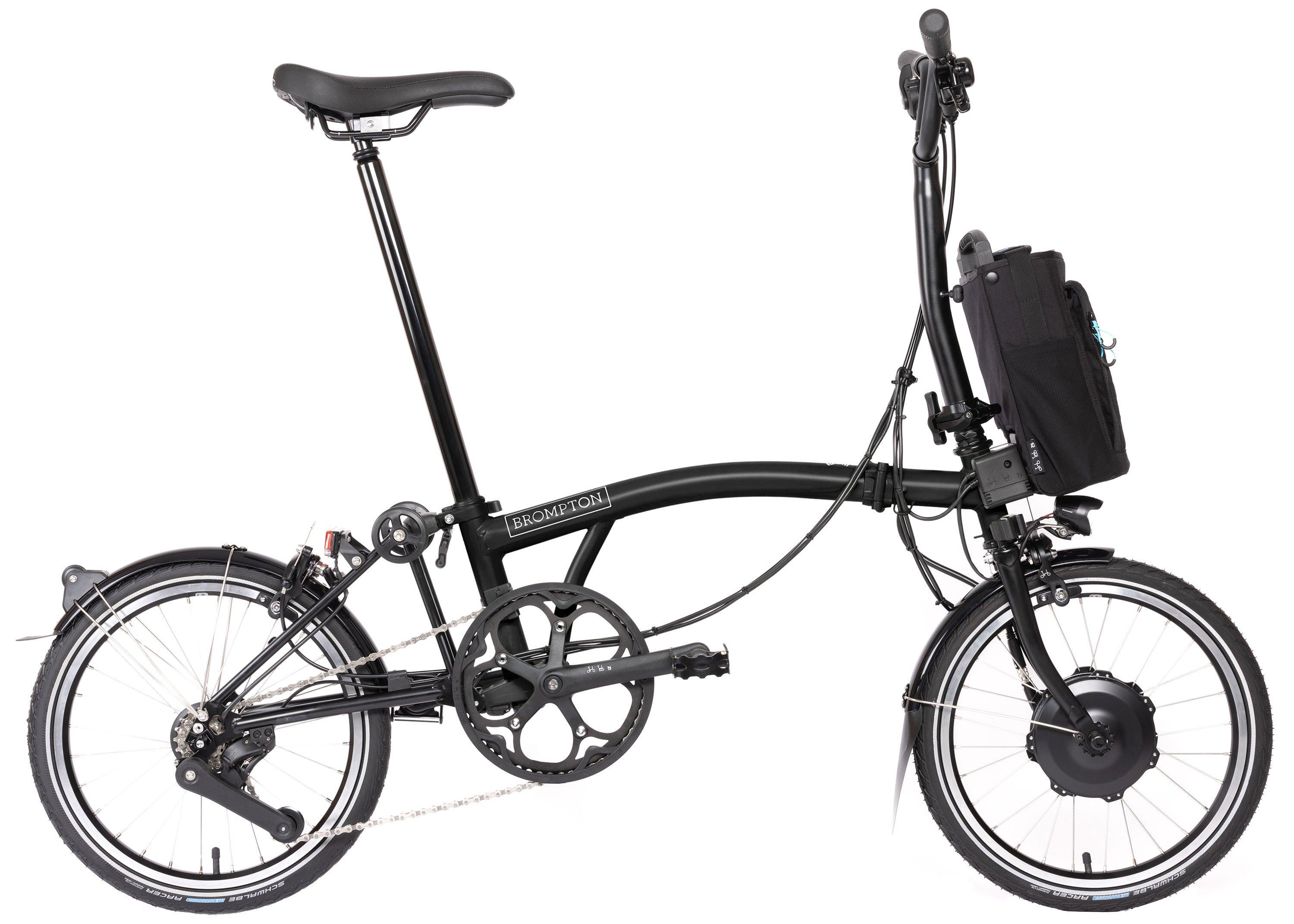 Brompton Electric C Line Explore Mid Schwarz/Anthrazit