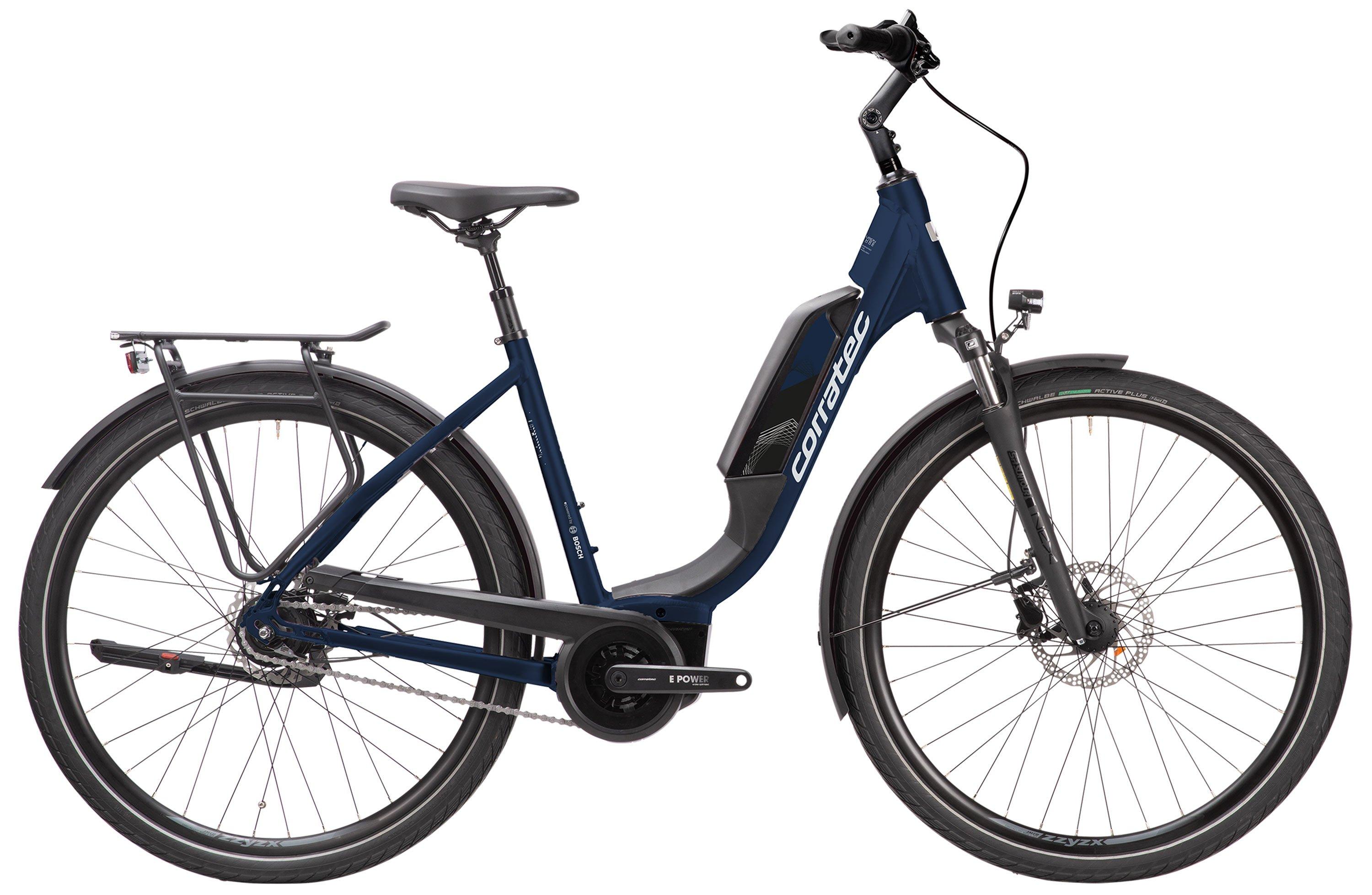 Corratec E-Power Urban 28 AP5 8SC Wave Schwarz/Blau