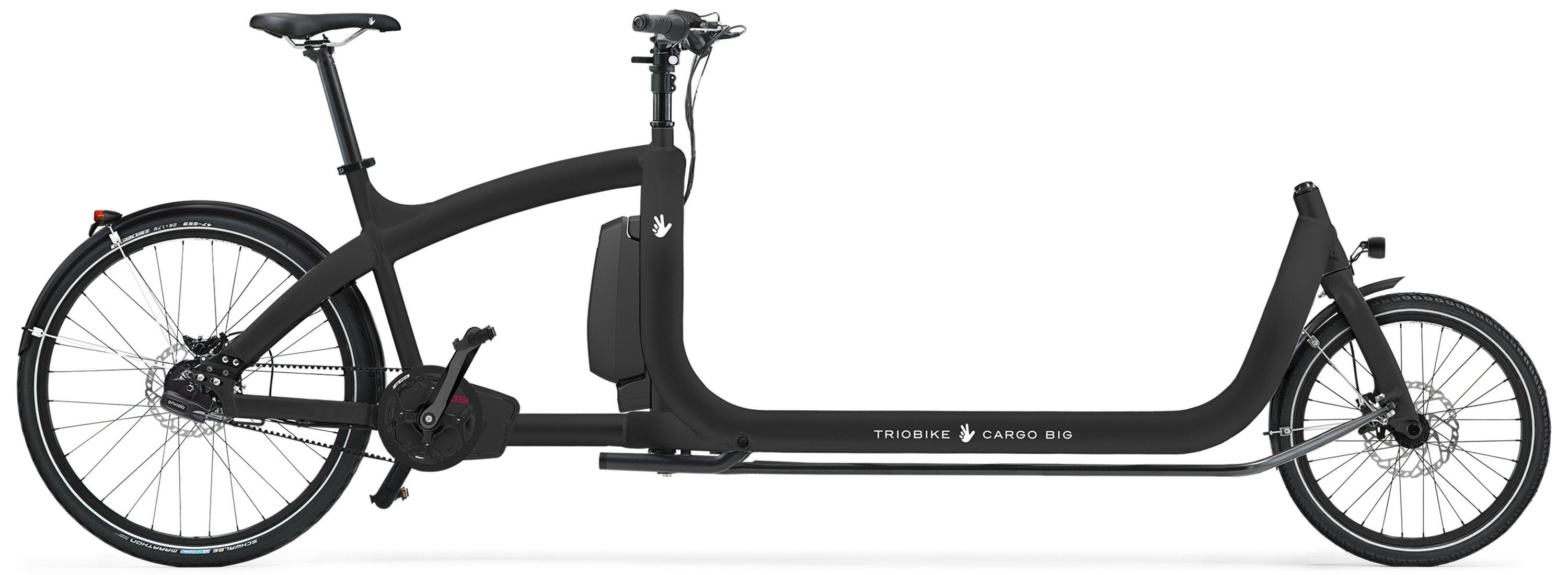 Triobike cargo big enviolo Schwarz