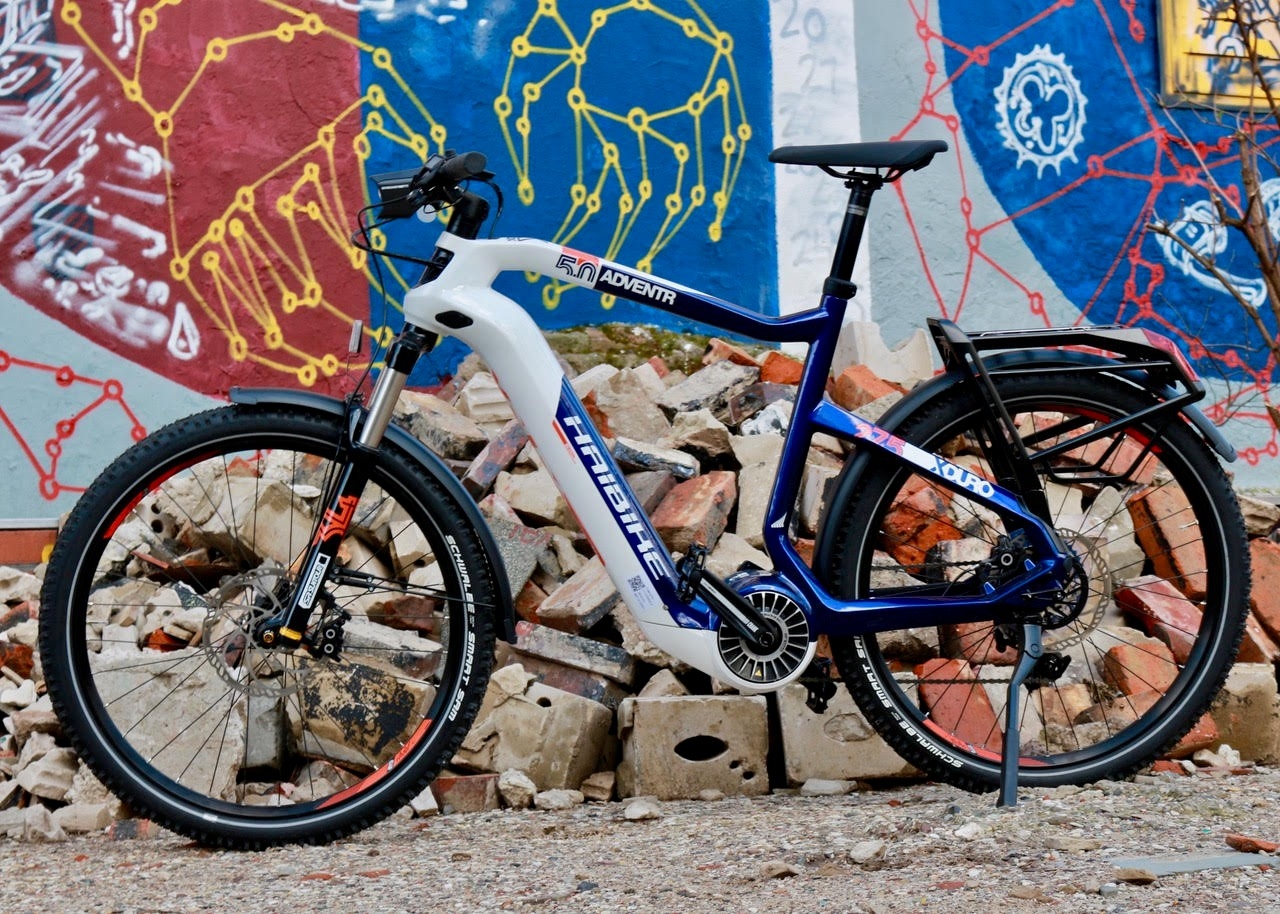 Das Flyon aus der neuen Haibike e-Bike Modellreihe.