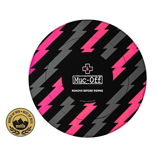 Robuste Muc-Off Abdeckungen für Scheibenbremsen. Perfekt zum Schutz beim Transport und zur Werkstattarbeit. Sicher