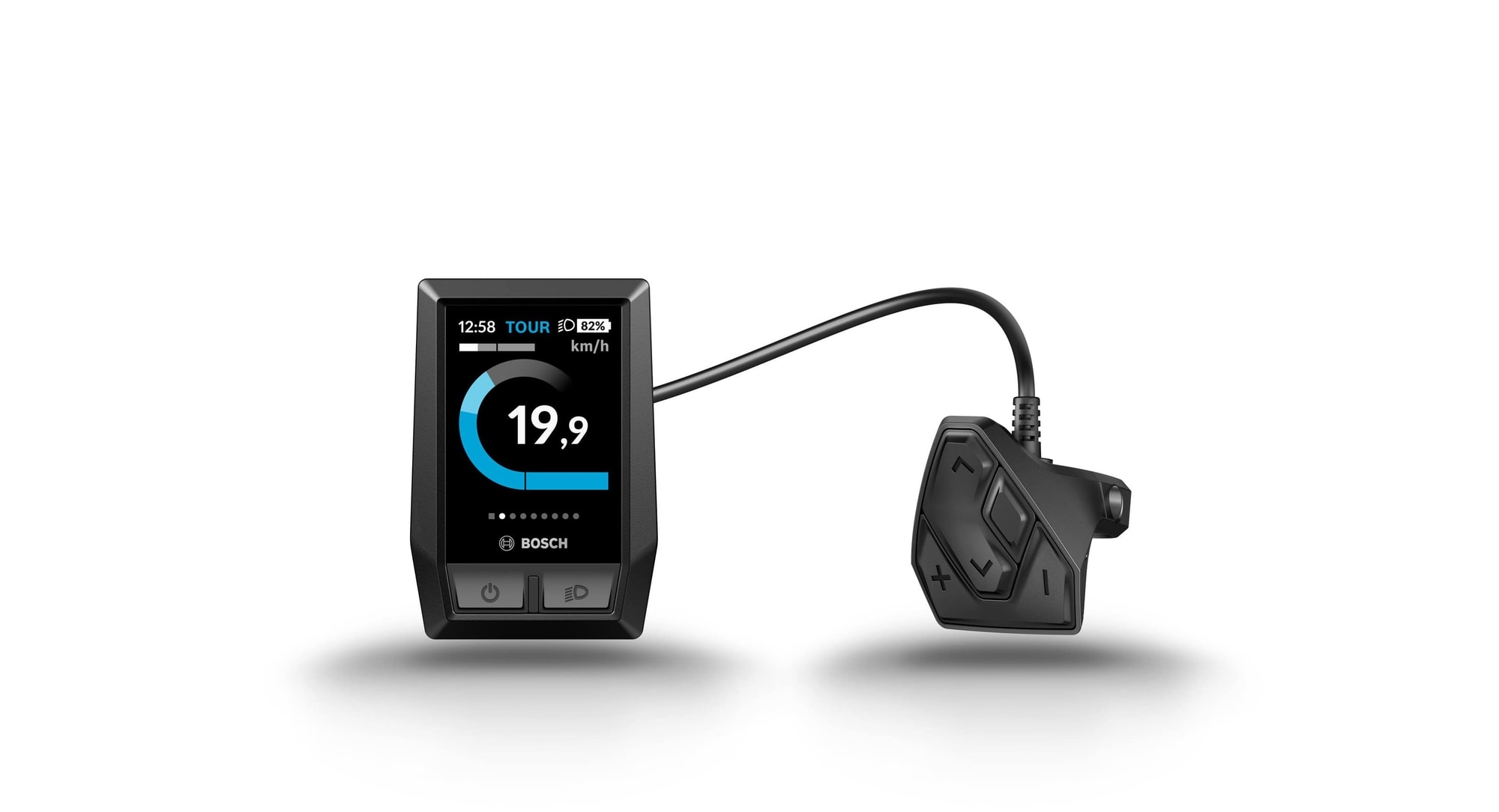 Das Bosch Kiox Display bietet präzise Infos für E-Bikes. Perfekt für Technikliebhaber, die mehr aus ihrem Fahrerleb
