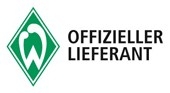 Das Bild zeigt das Logo des SV Werder Bremen mit dem Text ofizieller Partner.