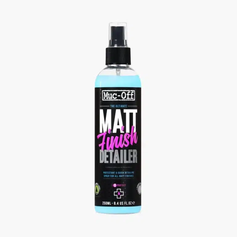 Muc-Off Matt Finish Detailer: Das perfekte Pflegespray für matte Oberflächen. Schützt und glänzt, ideal für Fahrrad