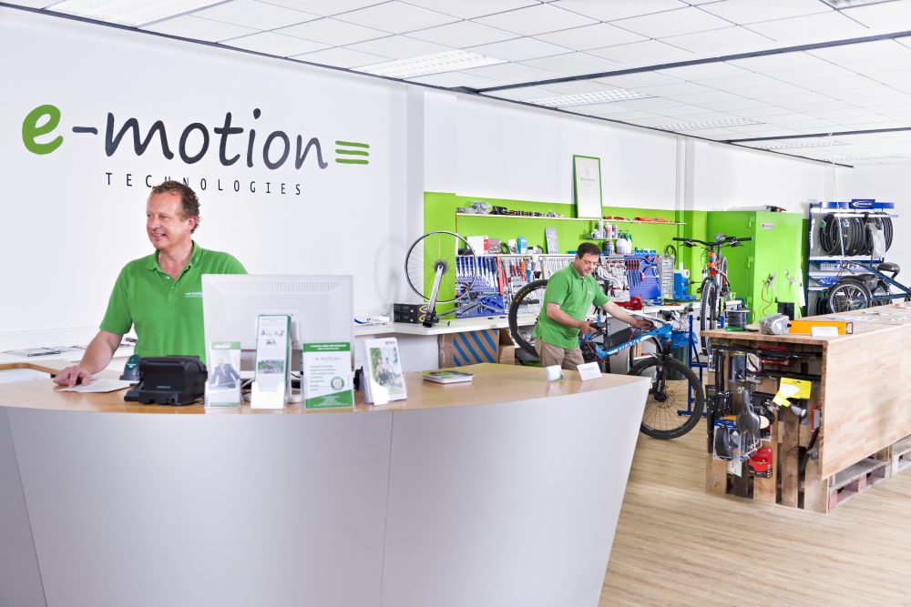 e-motion e-Bike Welt Bielefeld Termin buchen