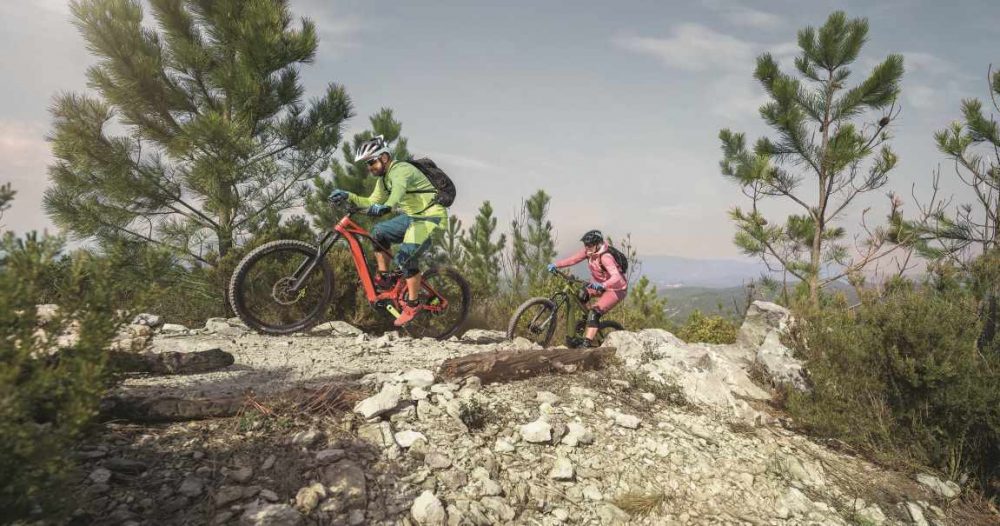 Der Bosch PErformance Line CX eMTB Antritt verfügt über hervorragende Fahreigenschaften für das Gelände