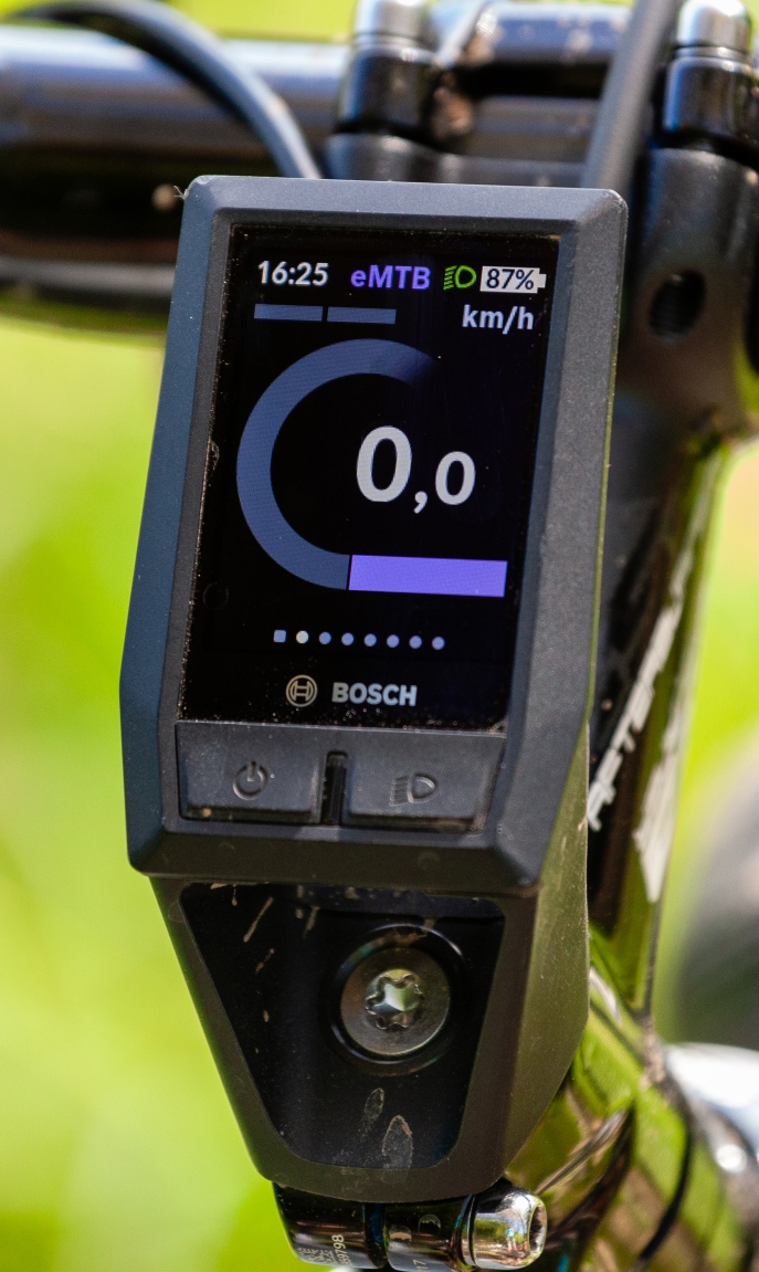 Der eMTB Modus am Bosch Kiox Display