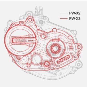 Yamaha PW-X3 e-Bike Antrieb Power