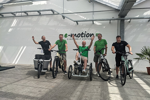 e-motion e-Bike Shop KuertenTerminbuchung