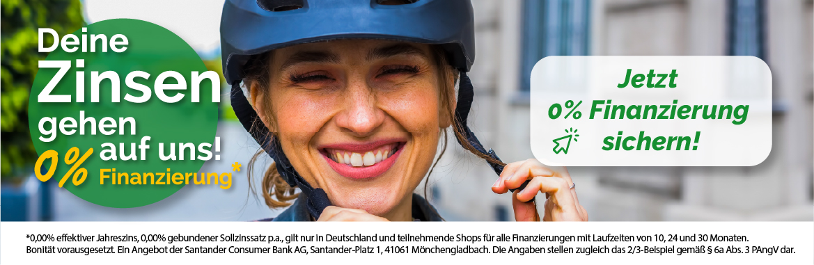 Jetzt 0% e-Bike Finanzierung bei deinem e-motion Händler sichern!
