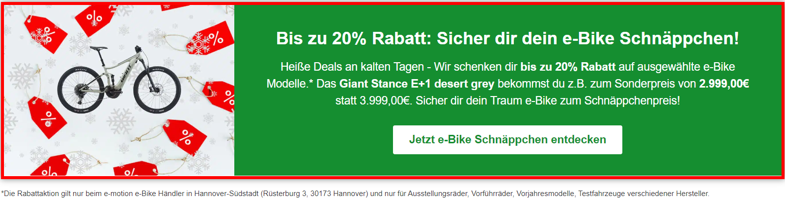 e-motion e-Bike Welt Hannover-Südstadt