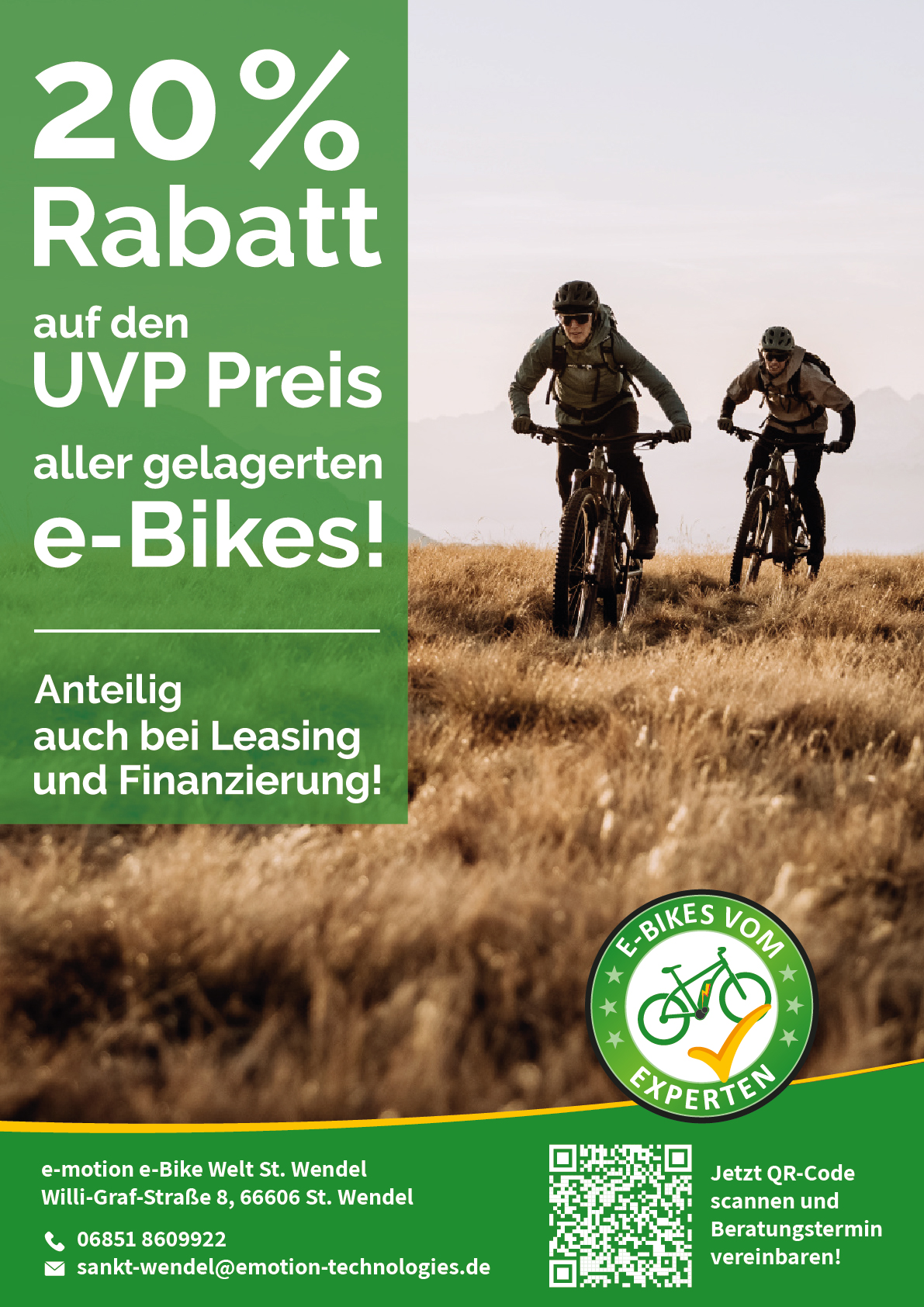 20% Rabatt Aktion St. Wendel