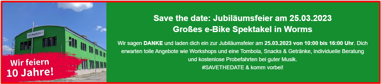 10 Jahre Jubiläum