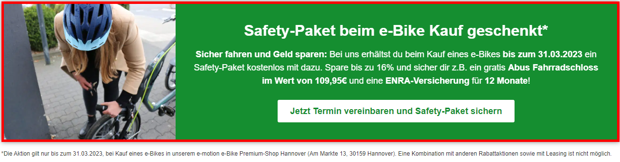 e-motion e-Bike Welt Hannover