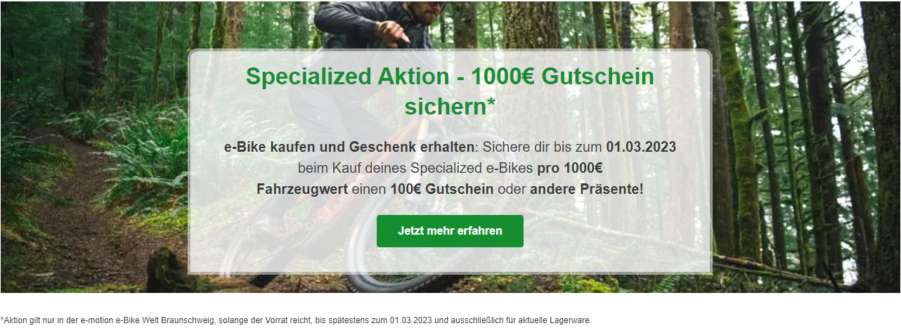 e-motion e-Bike Welt Braunschweig