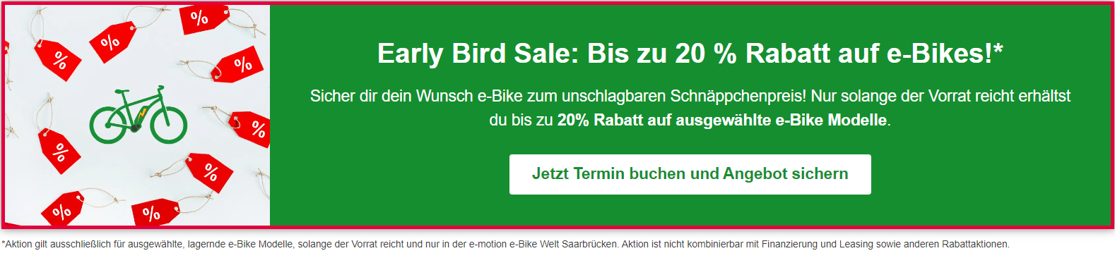 e-motion e-Bike Welt Saarbrücken