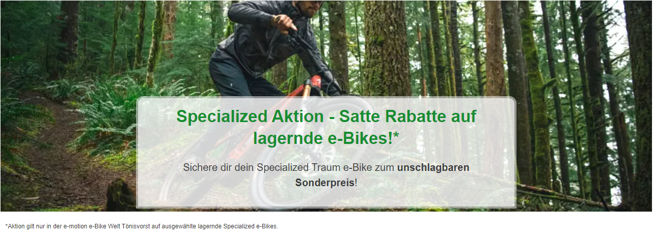 Specialized Aktion