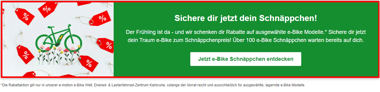 e-motion e-Bike Welt Karlsruhe