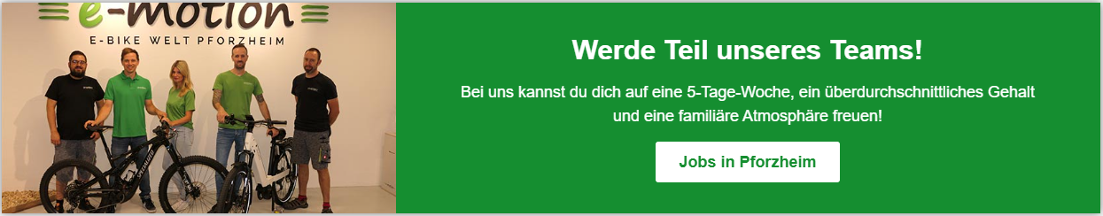 e-motion e-Bike Welt Pforzheim