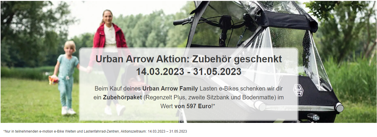 Urban Arrow Aktion