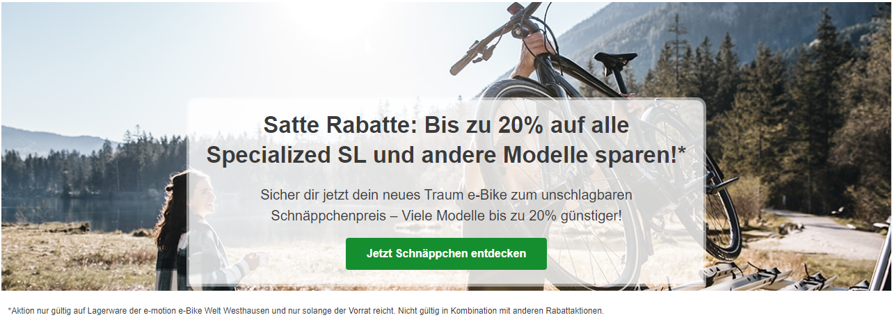 e-motion e-Bike Welt Westhausen