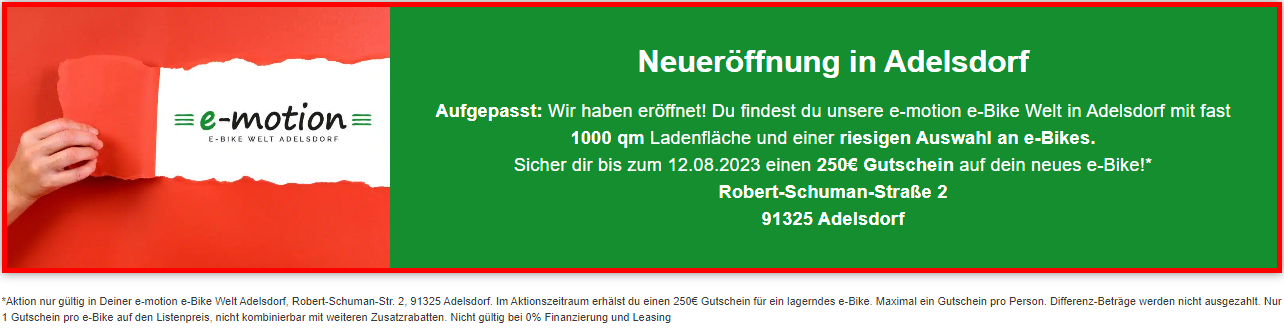 Eröffnung Adelsdorf