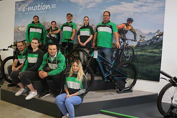 E Motion E Bike Shop Fuchstal Team