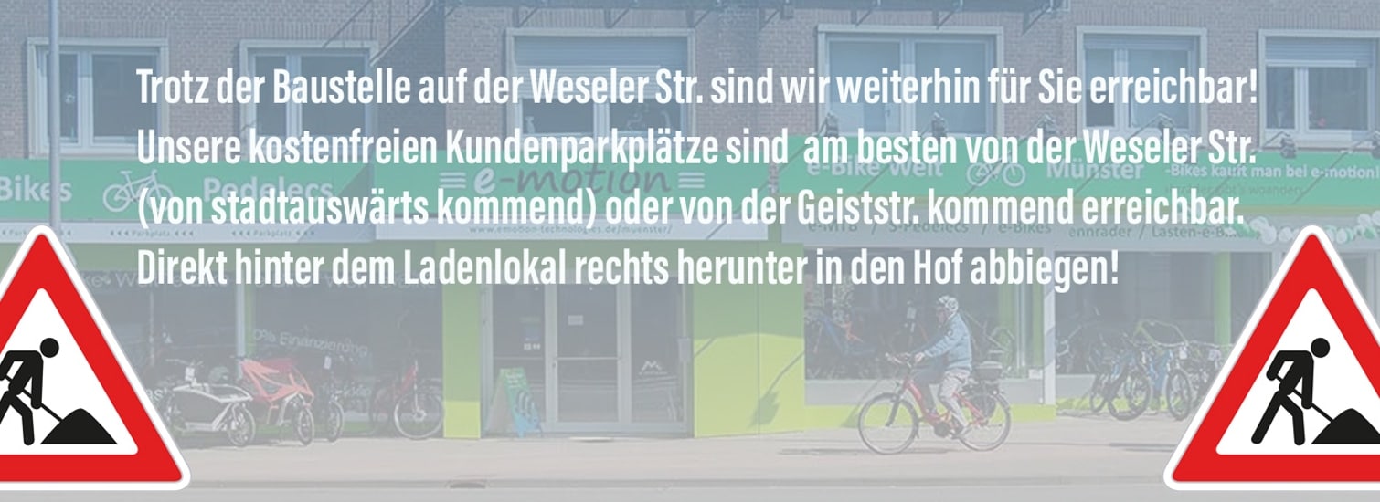 e-motion e-Bike Welt Münster